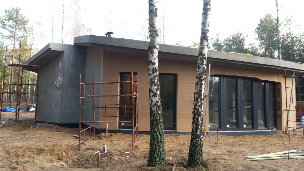 Dom żagiel - budowa