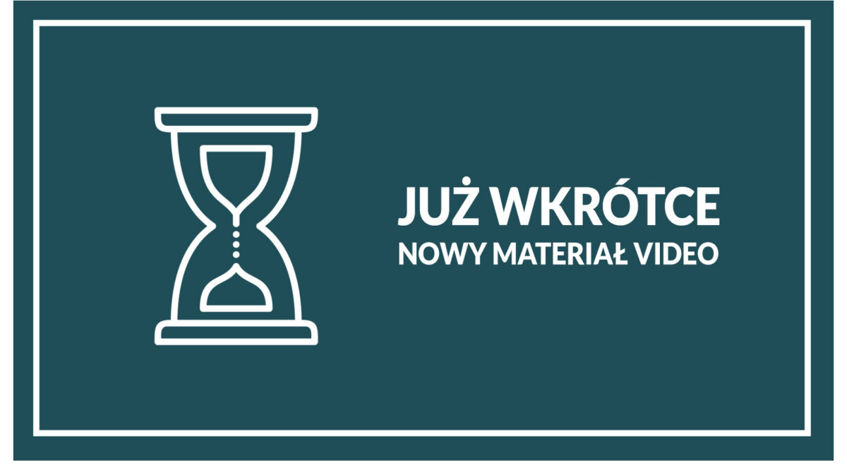 Materiał jeszcze niedostępny